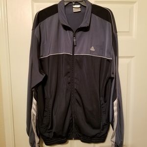 Adidas jacket full zip size XL